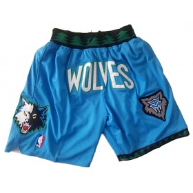 NBA Minnesota Timberwolves Džepne Kratke Hlače Plava Swingman